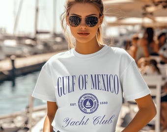 Gulf Of Mexico Yacht Club 1550 Shirt Gulf Of Mexico Lover Subtle Anti Trump Shirt Subtle Political Liberal Democrat Gift Protest Wear Funny