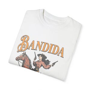 Bandida Distressed Shirt Western Horse Shirt Bandit Cowgirl Shirt Rebel Country Girl Shirt Bohemian Shirt Western Cowgirl Bandita bandits image 8