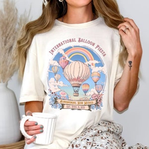 Albuquerque Balloon Fiesta Albuquerque Vacation Gift Shirt Albuquerque New Mexico Hot Air Balloon Fiesta Outfit, Hot Air Balloon Shirt
