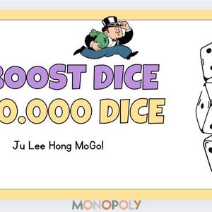 Booster de 30 000 dés | Mogo (lire la description)