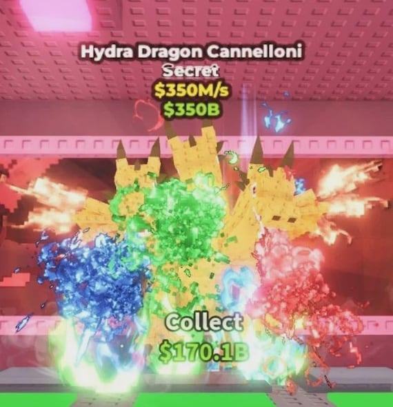 ハイドラドラゴンカネロニ 300 m/s - シークレット - Roblox Steal A