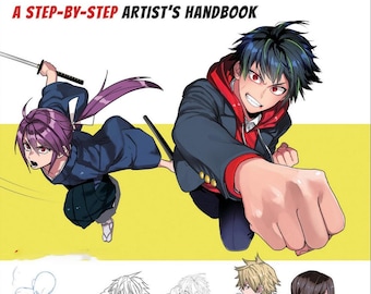 How To Draw  Action Manga | 200+ Pages with Illustration