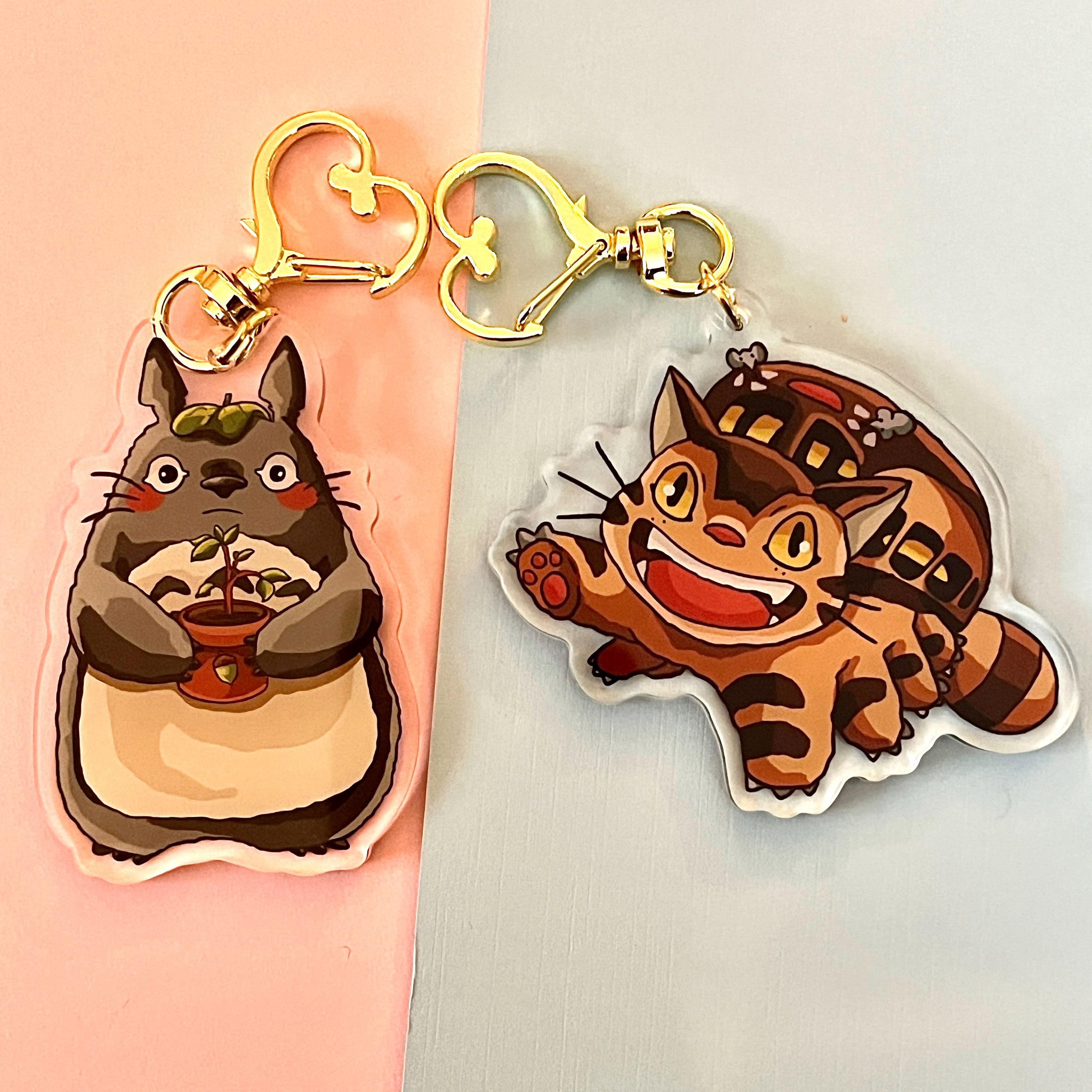 Catbus Keychain - Etsy