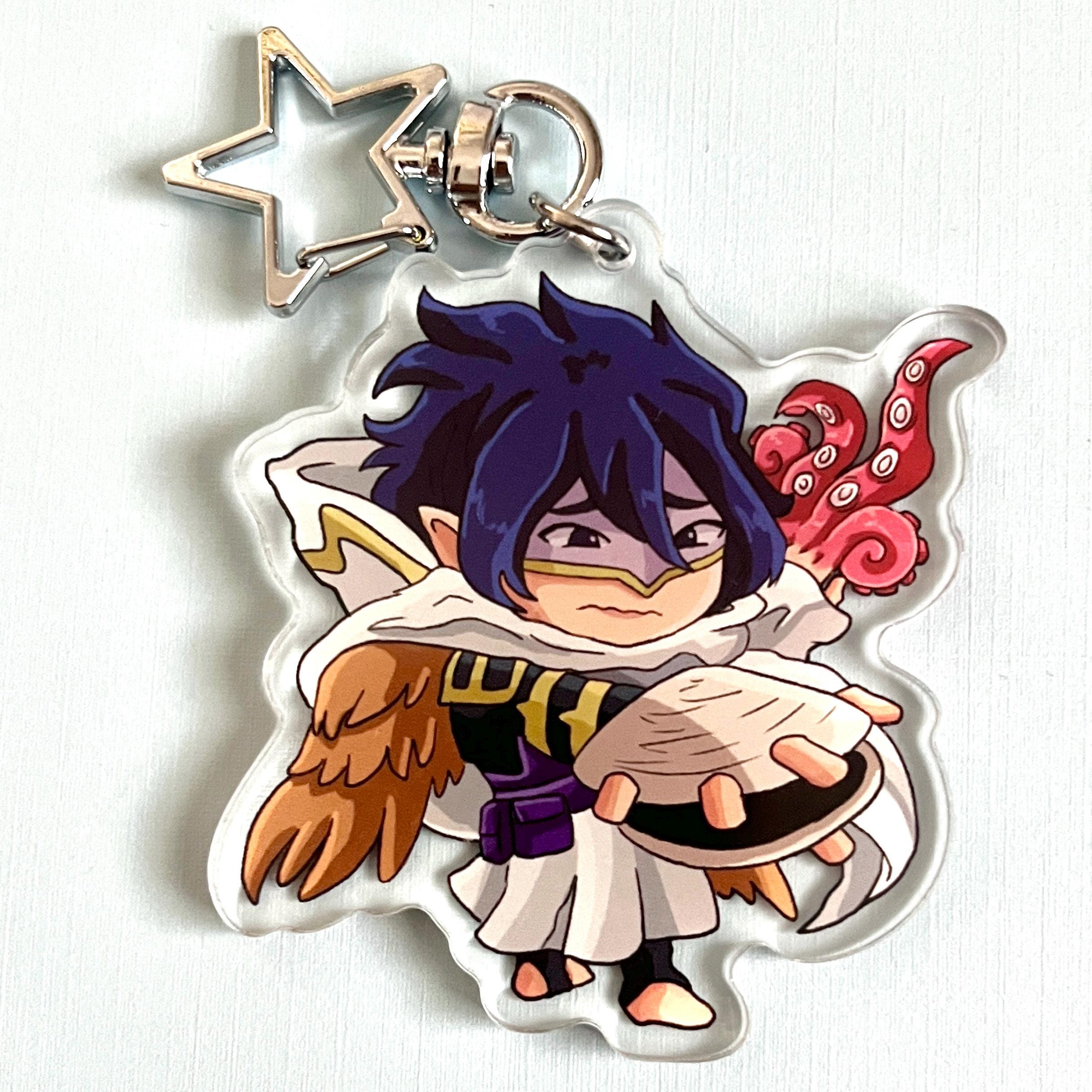 MHA Tamaki Amajiki: 2.5 Inch Acrylic Charm Keychain - Double Sided