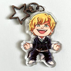 MHA Neito Monoma acrylic charm keychain || Double sided / Different Design || 2.5 inch charm w/ Star clasp || My Hero Academia ||