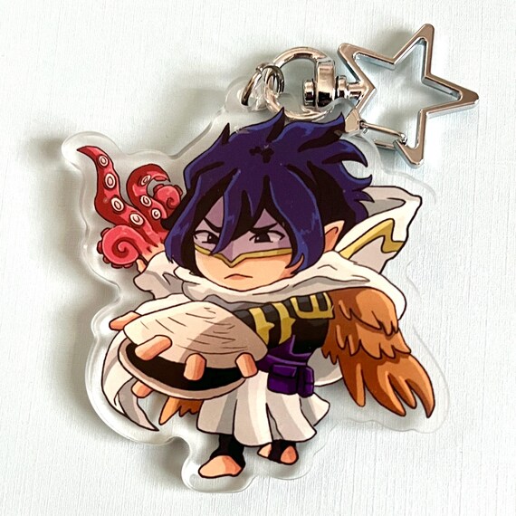 MHA Tamaki Amajiki: 2.5 Inch Acrylic Charm Keychain - Double Sided