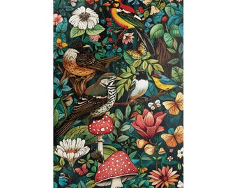 Song Birds Puzzle Nature Jigsaw Puzzle Gift for Her Beautiful Puzzle for Mothers Day Spring Puzzle Colorful Puzzle for Adults Difficult