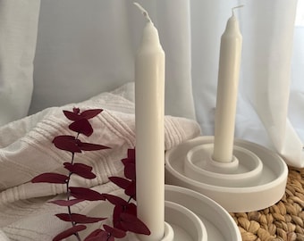 Schlichter Kerzenständer | Dekoration | Skandinavisch| Kerzenhalter | Minimalistisch | Geschenk | Muttertag | Valentinstag | Einrichtung