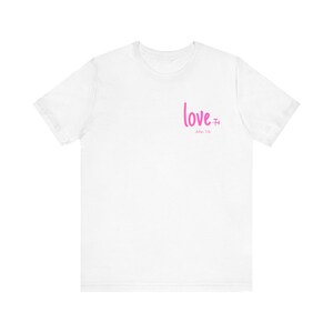 Love Jersey Short Sleeve Tee