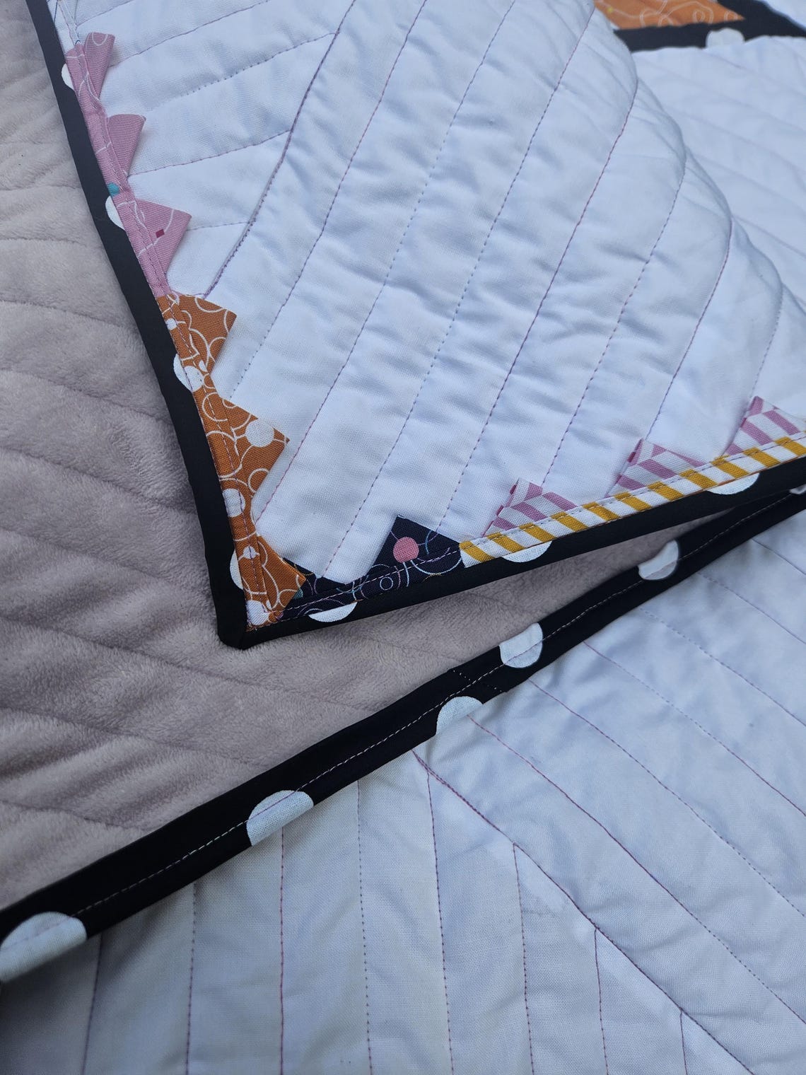 Supernova Star Quilt Pattern: Modern Prairie Point Design (PDF Pattern ...