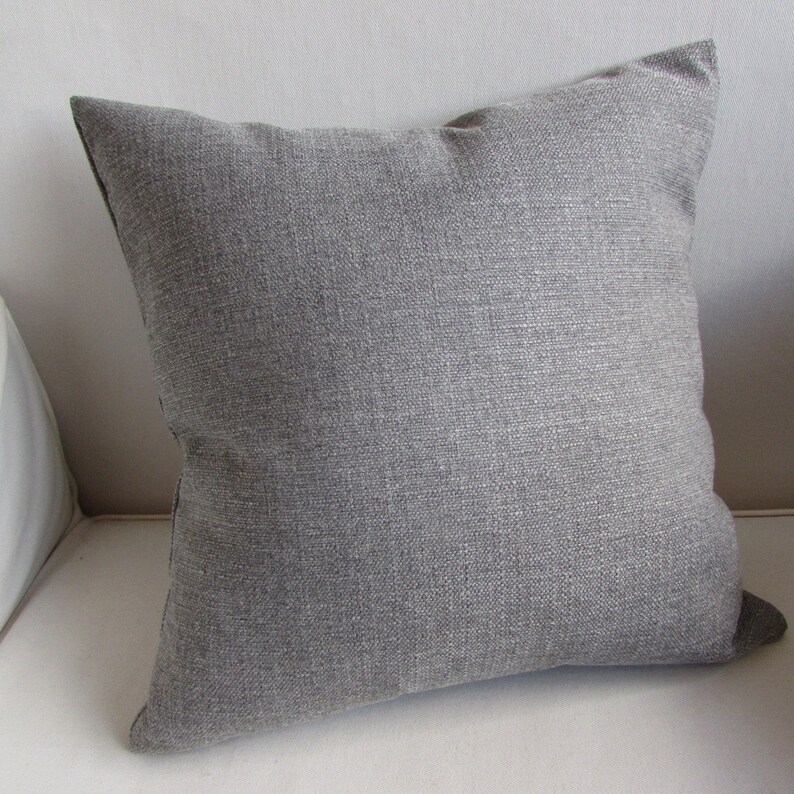 GRAY decorative designer pillow cover 18x18 20x20 22x22 24x24 26x26