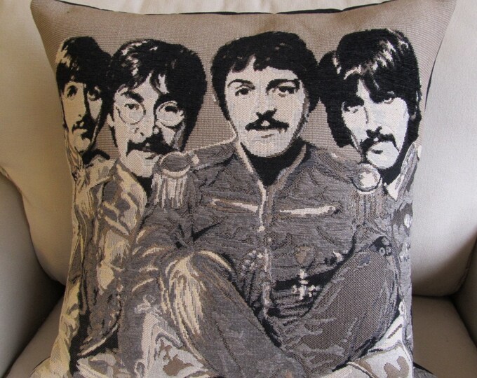 The Beatles Are Here 20x20 Pillow W/insert Etsy