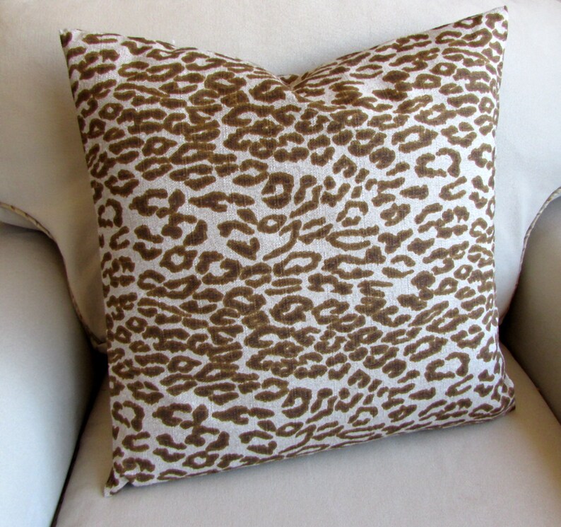 Cheetah Pillow Cover 18x18 20x20 22x22 24x24 26x26 Etsy