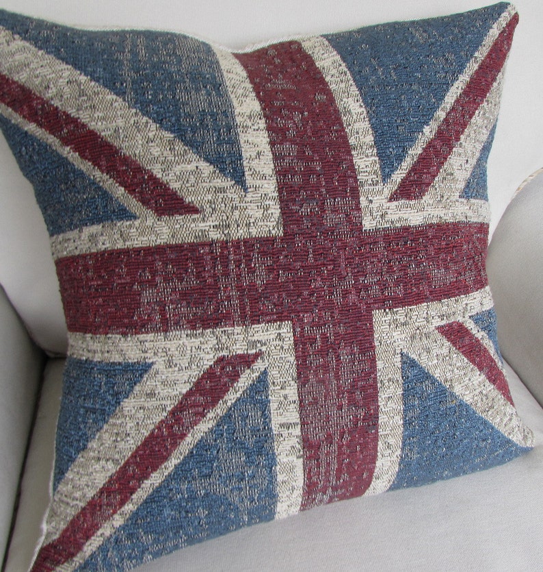 UNION JACK Pillow Cover 20x20 22x22 24x24 Etsy