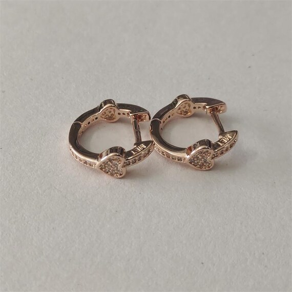 Alluring hearts hoop earrings pandora deals