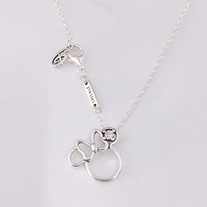 PandoraMinnie Maus Silhouette Collier Halskette-45 cm Bild 3