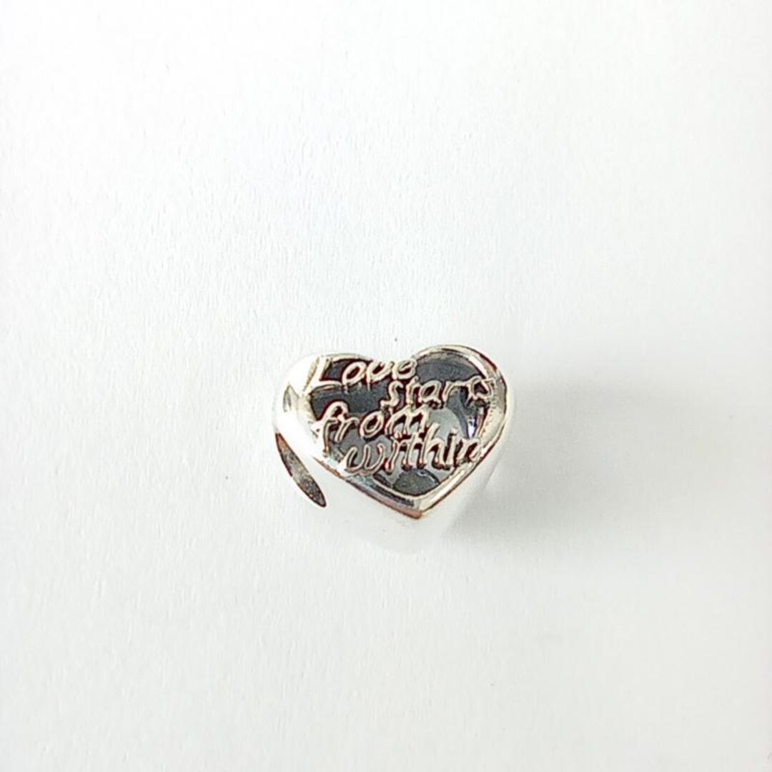 Pandora Script Pandora Moments Openwork Heart & Script Hela - Etsy