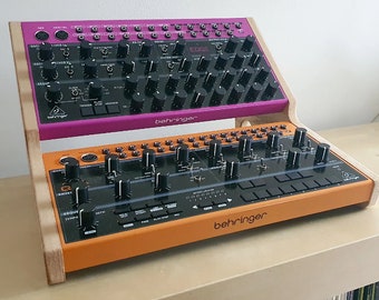 Behringer Crave, Edge & Spice - Oak Veneered Dual MDF Stand From