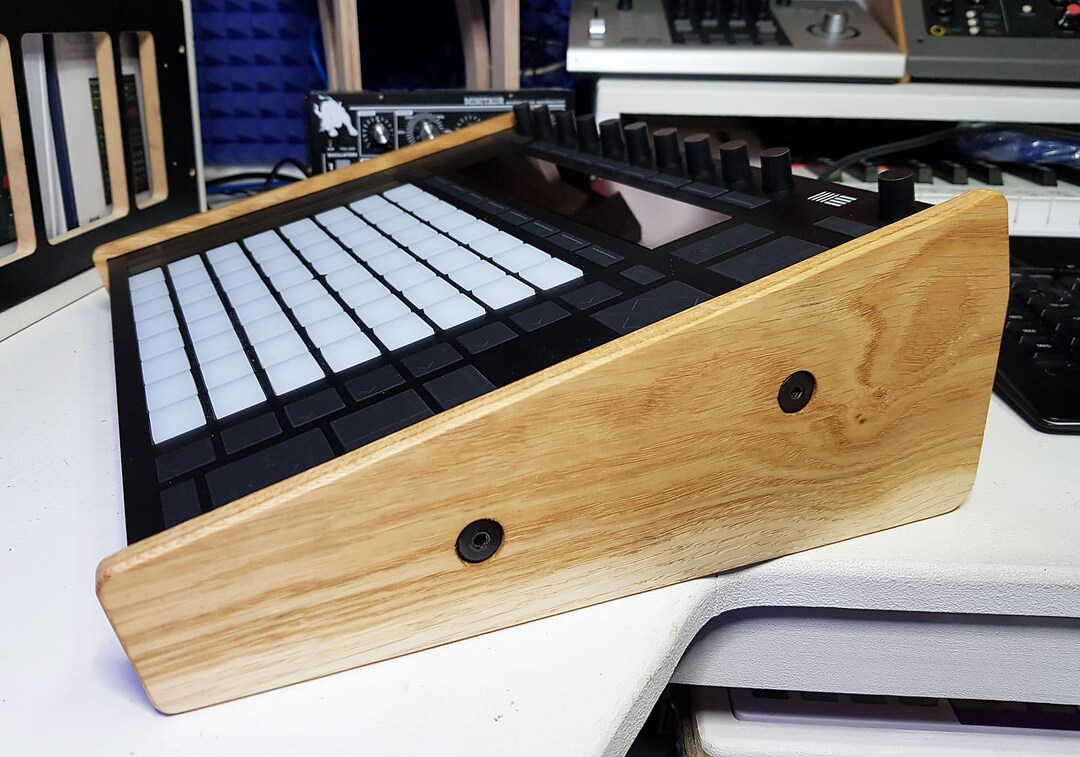 DTM・DAW Ableton Push2 & Wood Stand Wooden Stand for Ableton Push 1 & 2 Synthesizer - Etsy