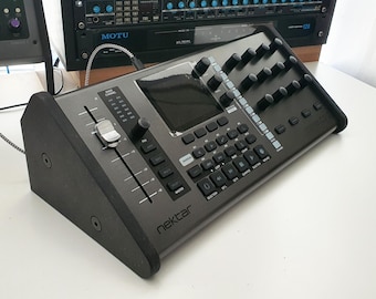Nektar Panorama CS12 DAW Channel Strip Controller Black Valchromat Stand From Synths And Wood