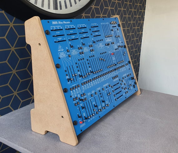 Behringer 2600 Blue Marvin, Gray Meanie - MDF Dual Angle 8U Stand