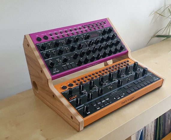 Behringer Crave, Edge & Spice - Oak Veneered Dual MDF Stand From