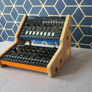 Roland Aira Compact S1 J6 T8 E4 - MDF Stand from Synths And Wood