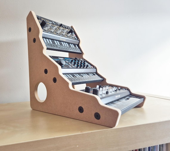 MDF Triple Synth Stand for Behringer Pro VS, Phara-o, JT Mini