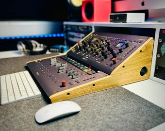 Softube Console & Fader MK3 Solid Oak Dual Stand From Synths and