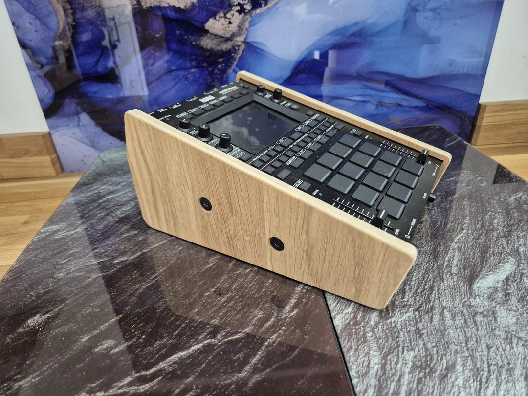 Korg Kaoss Replay - Oak Veneered MDF Stand ONLY From Synths and
