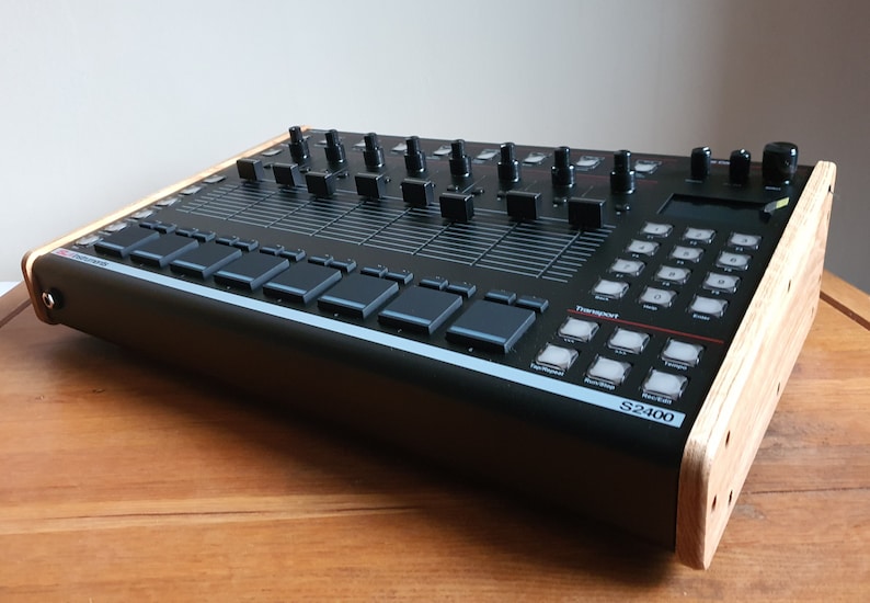 Isla Instruments S2400 Sampler Solid Oak End Cheeks Synths and Wood - Etsy