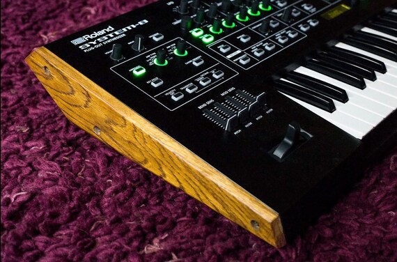 Roland System 8 Solid Oak Replacement End Cheeks From Synths and