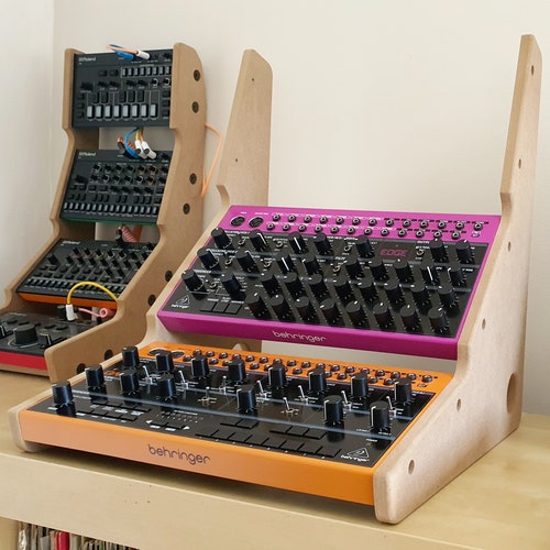 Behringer Crave, Edge & Spice - MDF Triple Stand From Synths