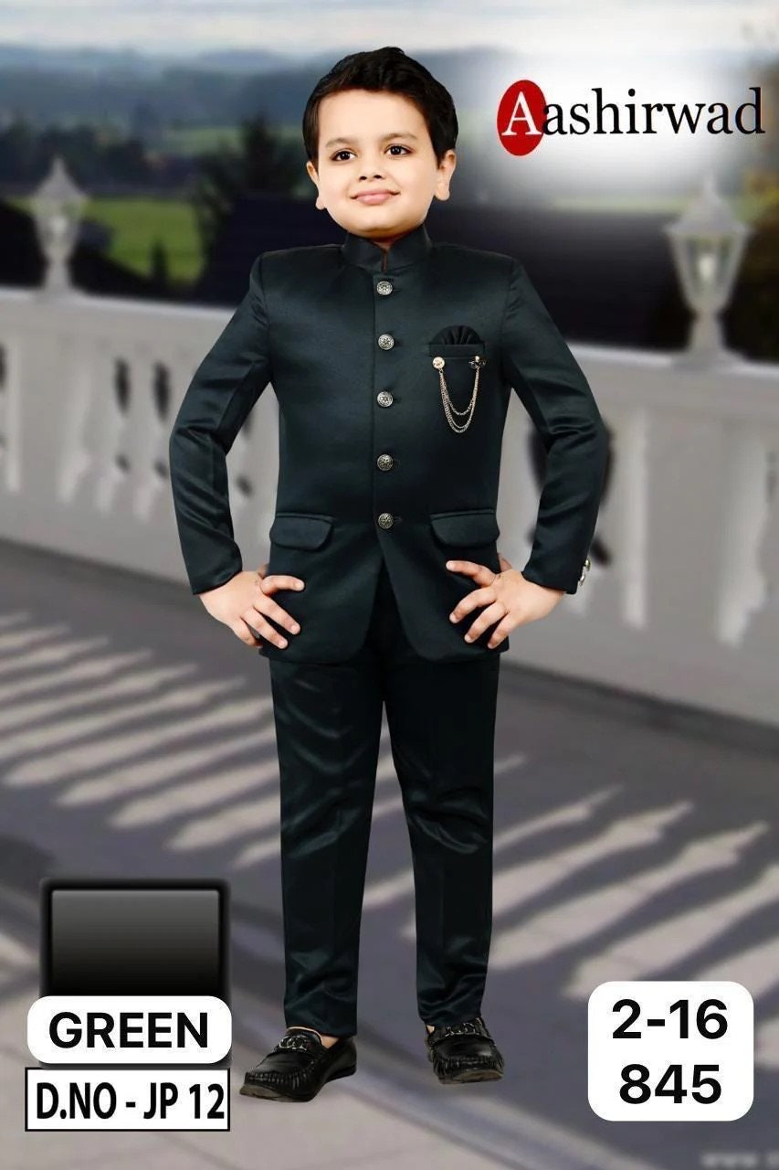 Indo western suit for boy hot sale