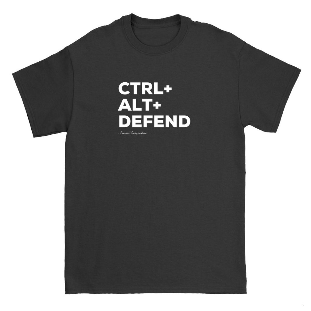 Ctrl Alt Defend Men's Cotton T-shirt - Etsy