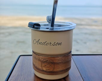 Personalized Stainless Coffee Mug, Custom straw mug, Custom coffee Cup, StainlessSteel Bottle, Wedding Gift, Corporate Gift, Customized bulk