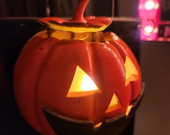 Jack O Lantern Schloss mit spezieller Pop Top Entriegelungsbewegung!