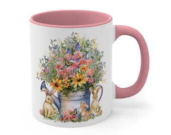 Spring Watering Can Coffee Mug