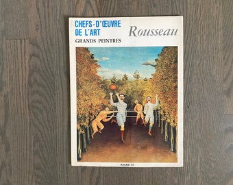 Chefs- D’oeuvre de L’art Grands Pientres #43 Rousseau published by Hachette 1967