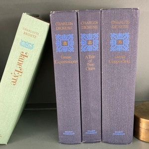 Charles Dickens  A tale of two cities, Great Expectations , David Copperfield Nelson Doubleday Editions 1960s