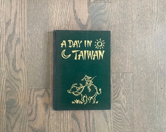 Paul Kuo A day in Taiwan Sketches Self published and Signed Hardcover Rare