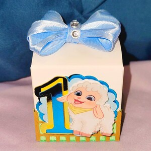 Sheep Favor Box