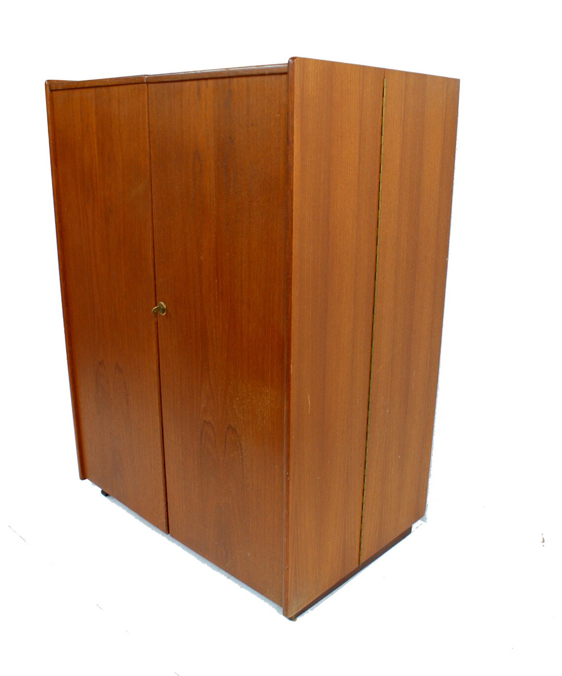 Holiday Sale Danish Modern Teak Foldout Desk Mid Century Etsy