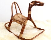 Mid Century Scandinavian Rocking Horse