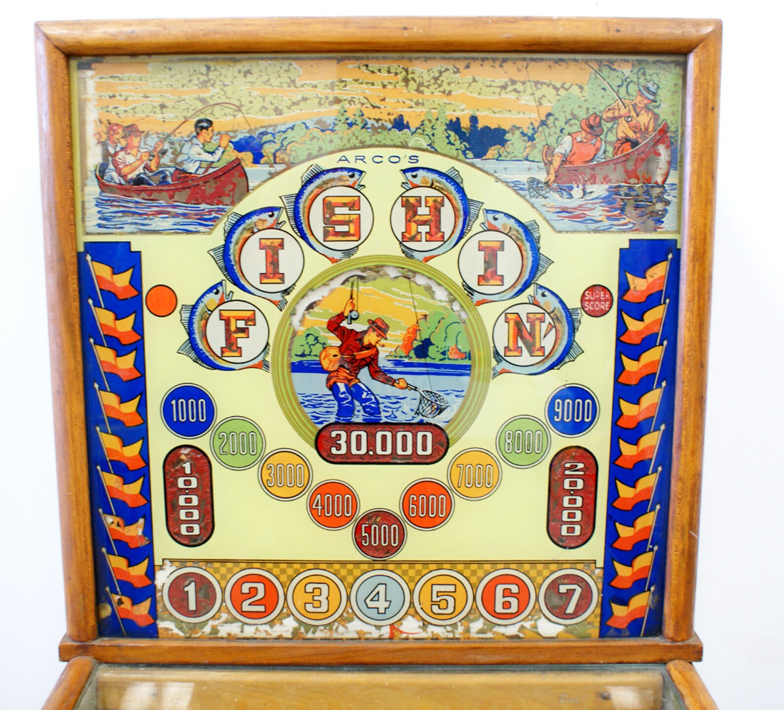 VIntage Pinball Machine from the 1930's40's Great Etsy