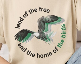 Adler Shirt | Vaterländisches Philadelphia-T-Stück | Philly Football Gameday T-Shirt Geschenk für Fußball-Fan |  Comfort Colors Home of the Birds TShirt