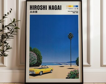 永井博【限定100部】パルコプリントセンター アートポスター (新品・未使用) 永井博【限定100部】パルコプリントセンター アートポスター (新品・未