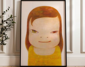 奈良美智 - Bow Wow Wow、ファインアートジクレー版画、日本のポスター