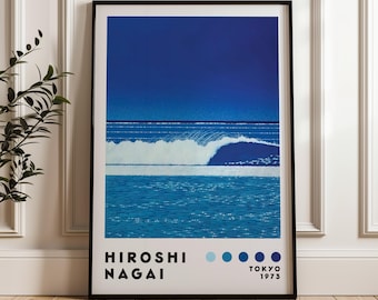 永井博アートプリント、モダンアートプリント、デジタルダウンロード