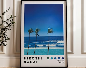 永井博【限定100部】パルコプリントセンター アートポスター (新品・未使用) 永井博アートプリント、日本のシティポップ、デジタルダウンロード
